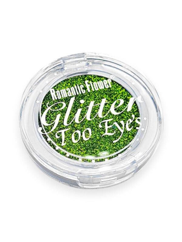 Romantic Flower - Eye Glitter, Green - Image 2
