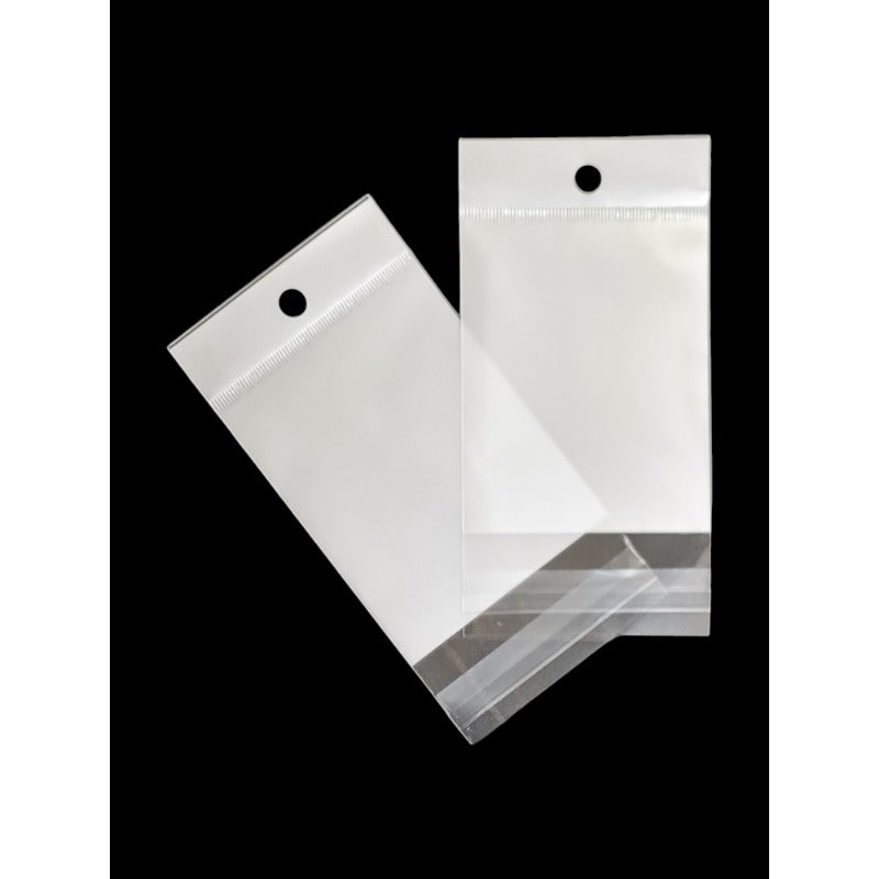 PVC BAG - WHITE ±7×14 Cm - Thickness 40 Microns ±100-Piece - Image 2
