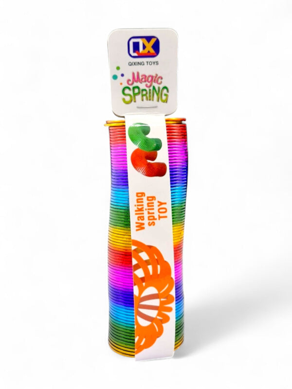 Rainbow Magic Spring Slinky - 50 mm Diameter, 150 mm Long - Image 2