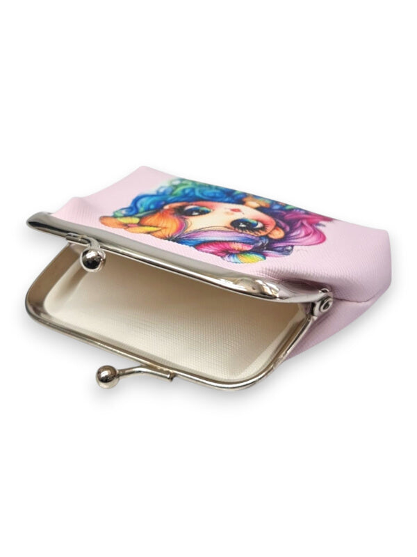 PURSE - PINK - GIRL - ±7.5×9.5×2 Cm - Image 2
