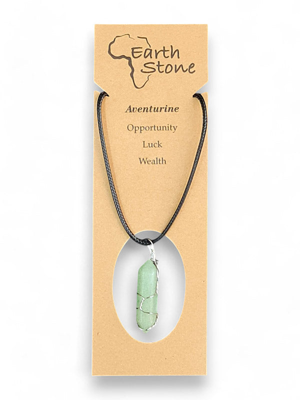 Earth Stone Beads - Wired Drop, Aventurine - Image 2