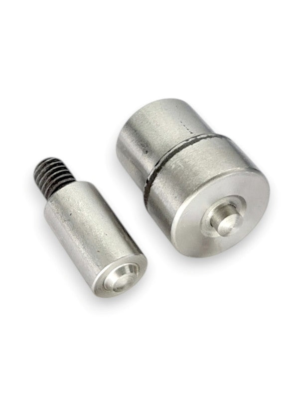 Eyelet Mould - Silver, 6 mm, 2-Piece Set - Image 2