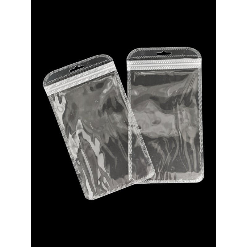 PP CLEAR Ziplock BAG - Transparent - Outside ±10×18.5 Cm - Inside ±9×15.5 Cm - Thickness 60 Microns ±50-Piece - Image 2