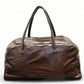 Leather Doctor's Bag/luggage BAG - DARK BROWN - ±50×18×20 Cm - Image 2