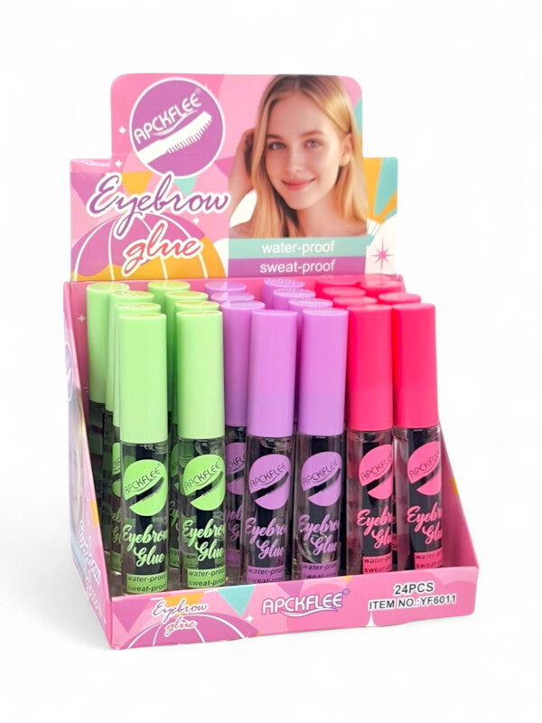 Apckflee - Eyebrow Glue, Waterproof And Sweatproof, Pink, 8 ml - Image 2