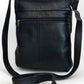 Leather SLING BAG - LARGE - BLACK ±29×23×7 Cm - Image 2