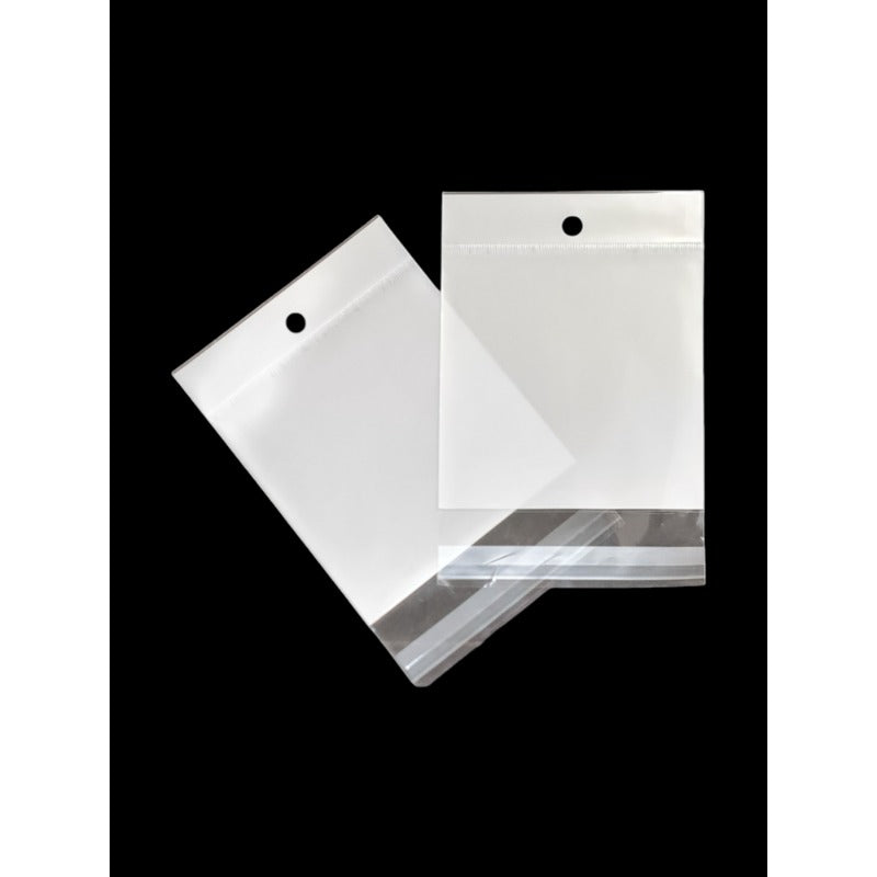 PVC BAG - WHITE ±10×15.5 Cm - Thickness 40 Microns ±100-Piece - Image 2