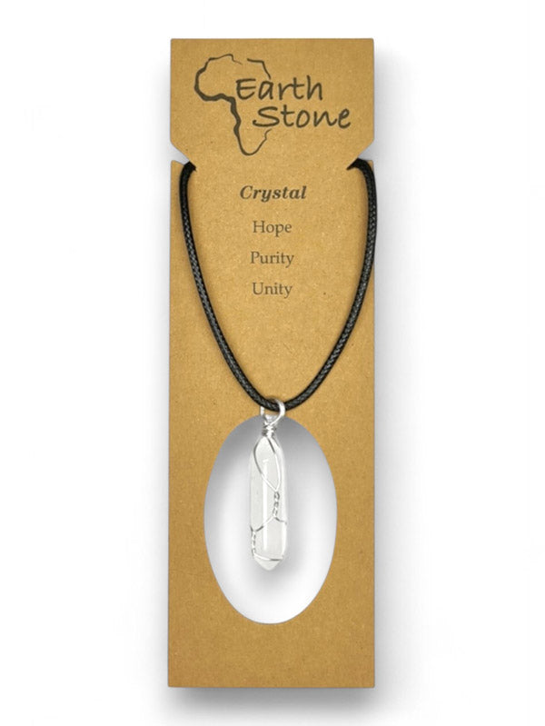 Earth Stone Beads - Wired Drop, Crystal - Image 2