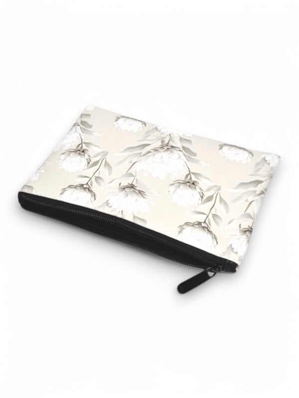 Protea Cosmetic BAG - Antique WHITE - ±15×21×1 Cm - Image 2