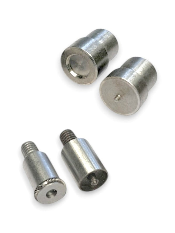 Press Stud Mould - Silver, 15 mm, 4-Piece Set - Image 2