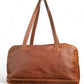 Leather Doctor's Bag/luggage BAG - TAN - ±H20×L40×W18 Cm - Image 2