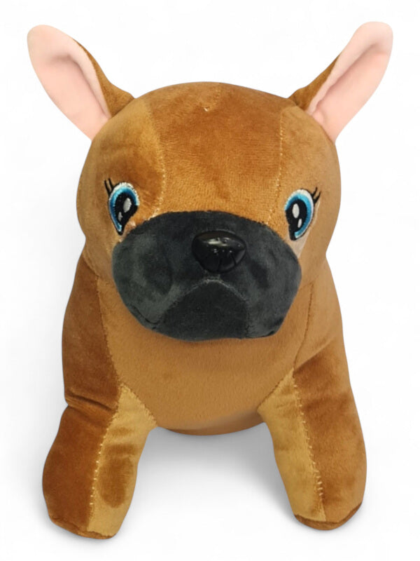 Kids Soft Toy - Dog, Brown, ±27×16 cm - Image 2