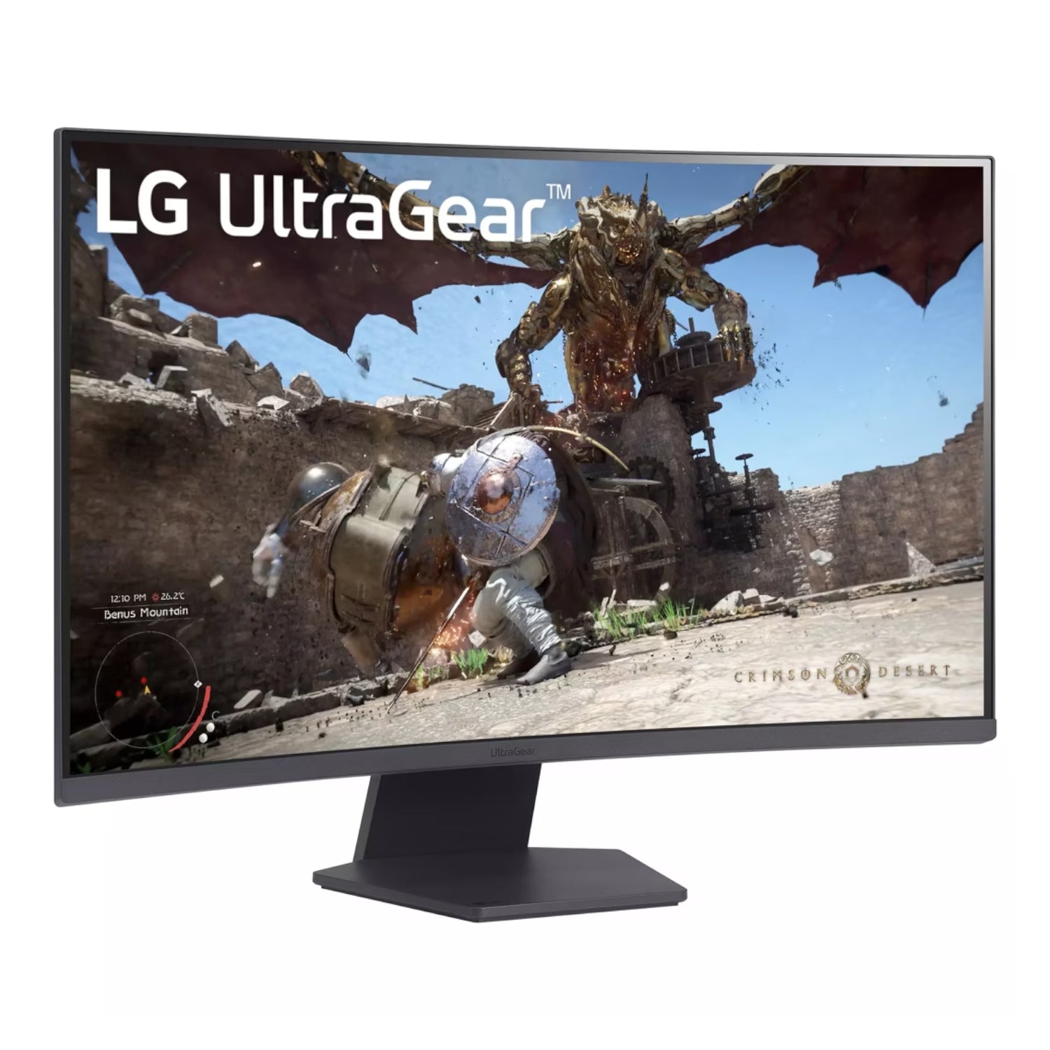 LG UltraGear 32" QHD VA Curved Gaming 18Hz 1ms - alternate product view 2