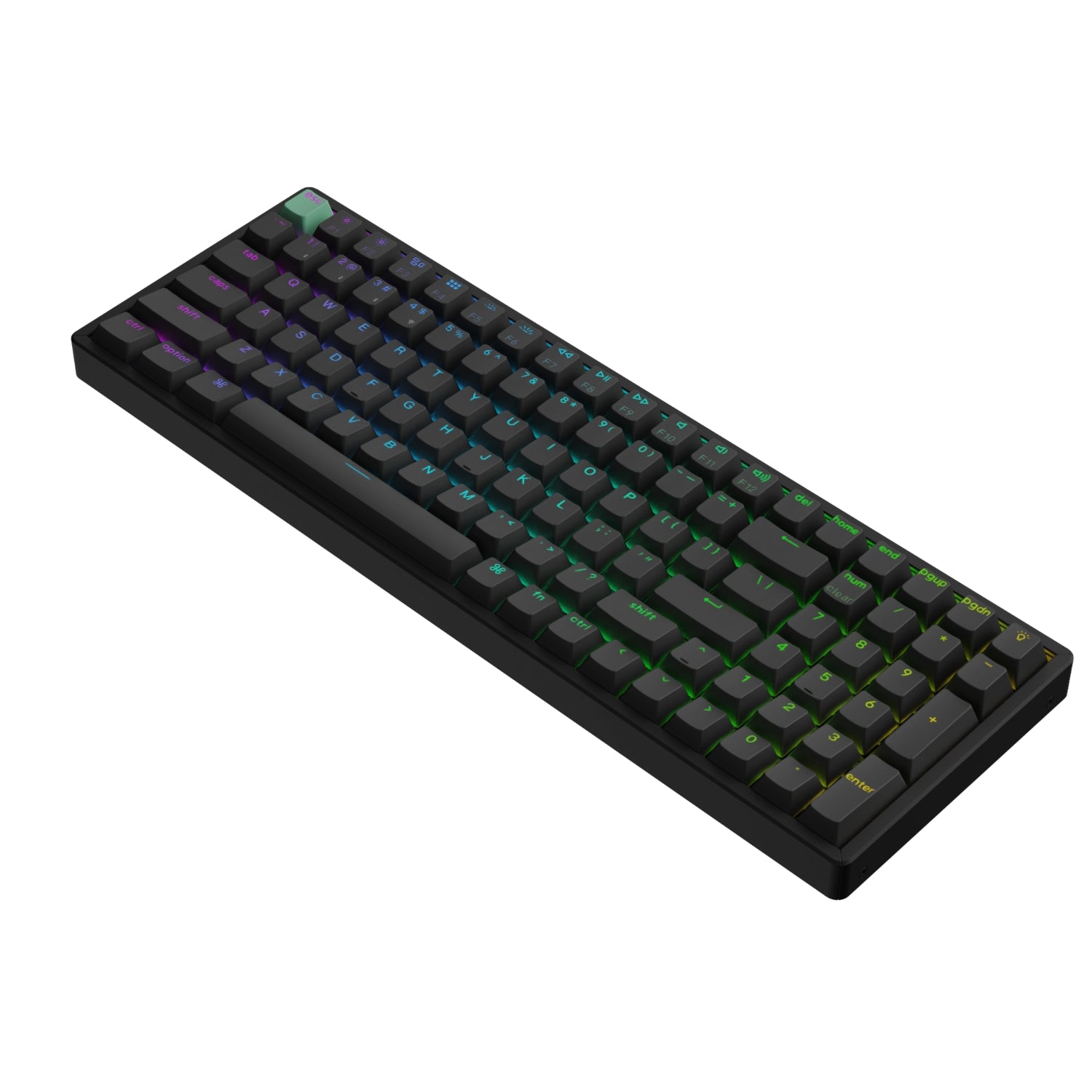 Keychron K4 HE 96% Magnetic Switch Hot-Swap RGB Wireless Keyboard – Black - alternate product view 6