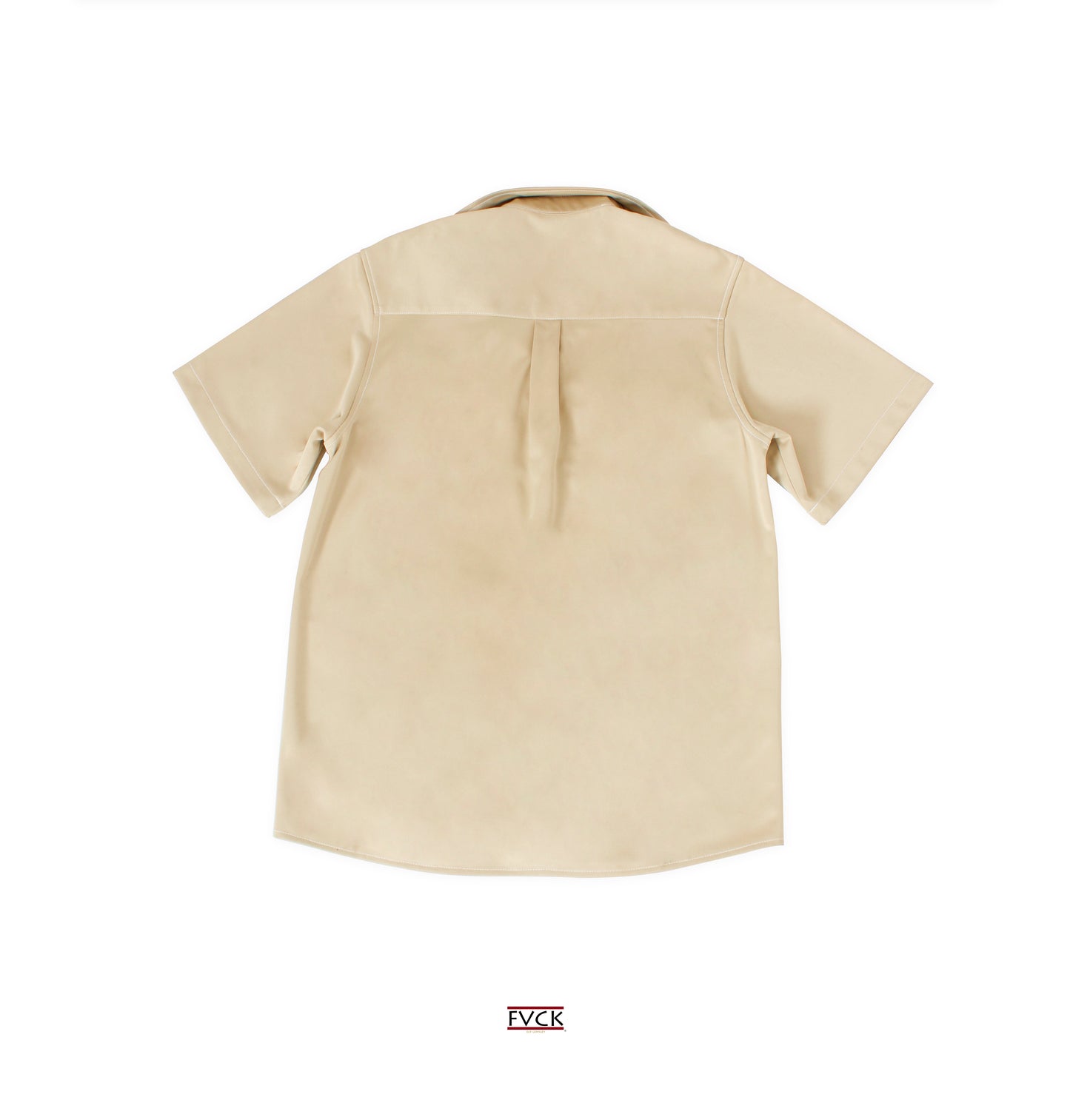 Love is War Khaki Short Sleeve Shirt