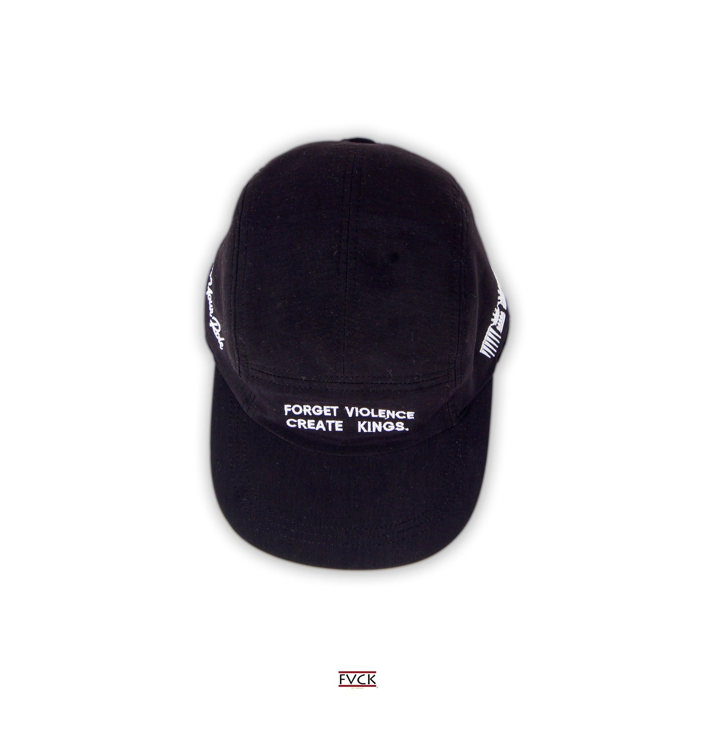 Forget Violence Create Kings Phrase Out 5 Panel Cap