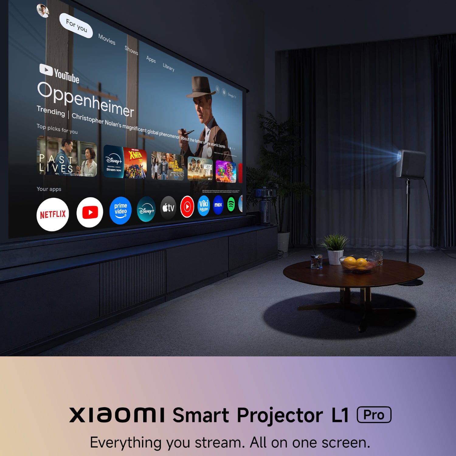 Xiaomi Smart Projector L1 Pro - alternate product view 7