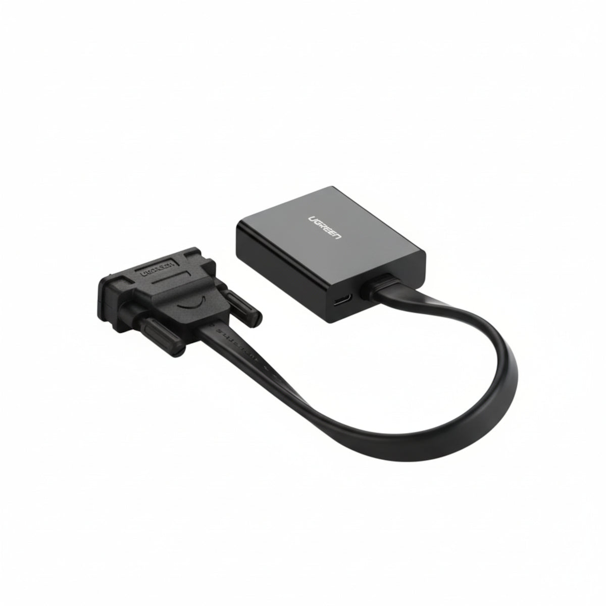 Ugreen DVI-D 24+1 to VGA Active Video Adapter (Male to Female) – Black - alternate product view 2