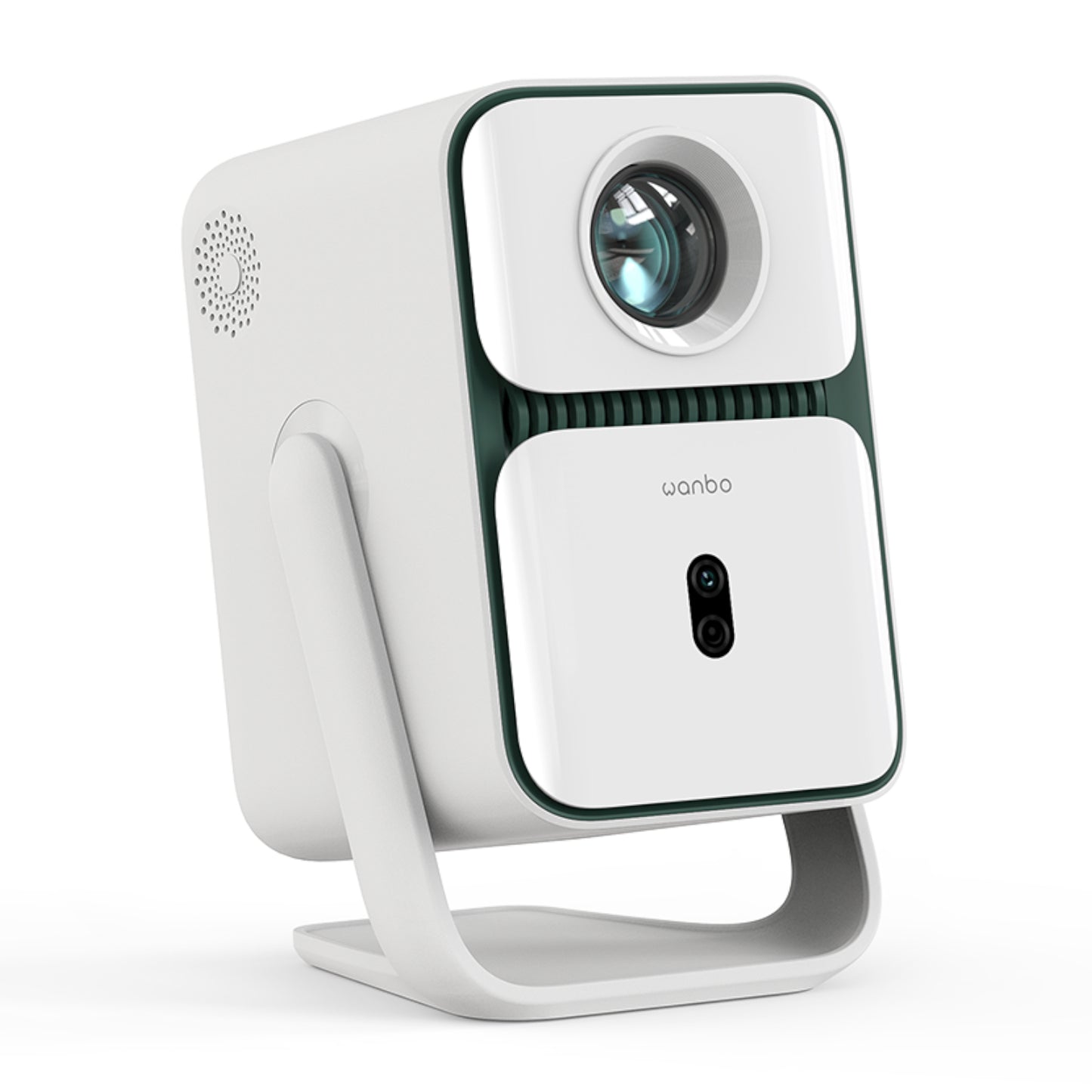 WANBO T2 Ultra – 1080P 500ANSI Android 11 Smart Home Theatre Projector – White - alternate product view 2