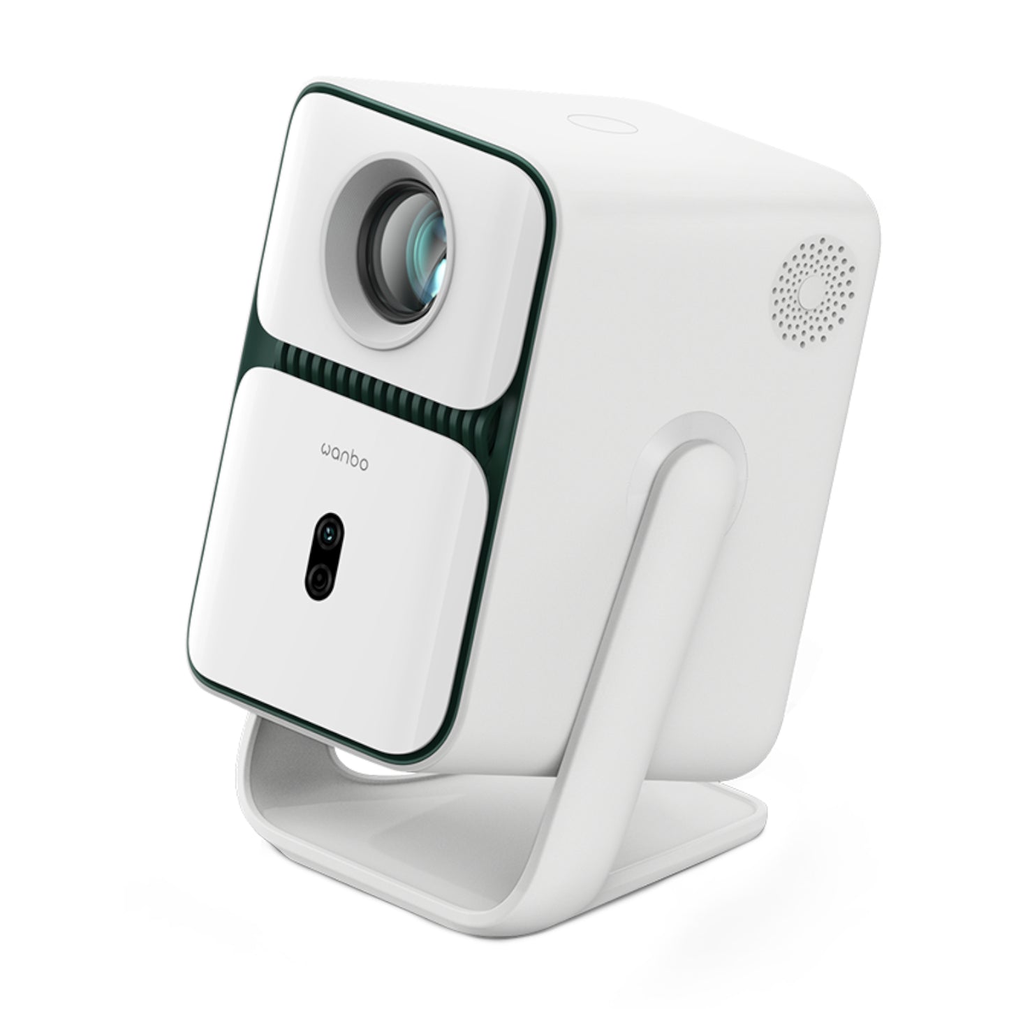 WANBO T2 Ultra – 1080P 500ANSI Android 11 Smart Home Theatre Projector – White - alternate product view 3
