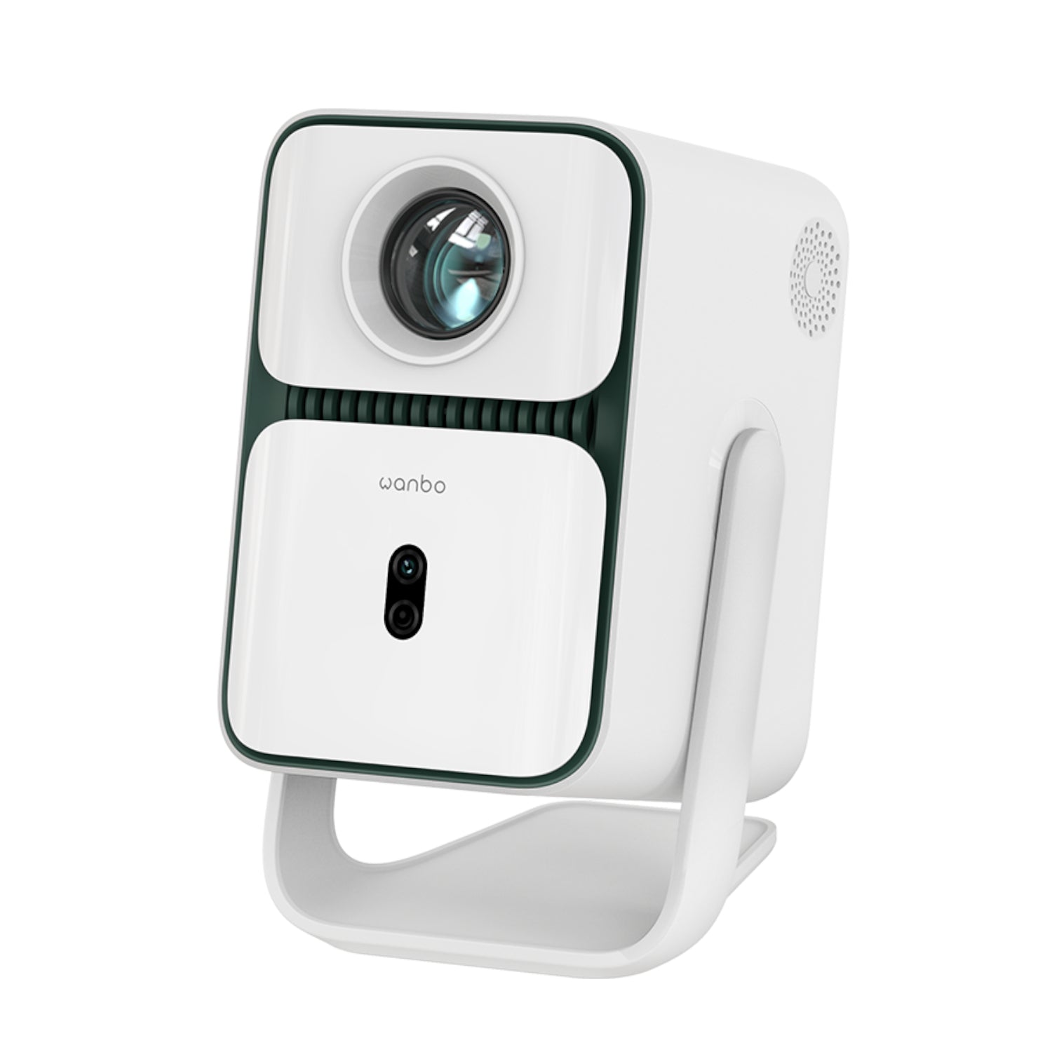 WANBO T2 Ultra – 1080P 500ANSI Android 11 Smart Home Theatre Projector – White - alternate product view 4