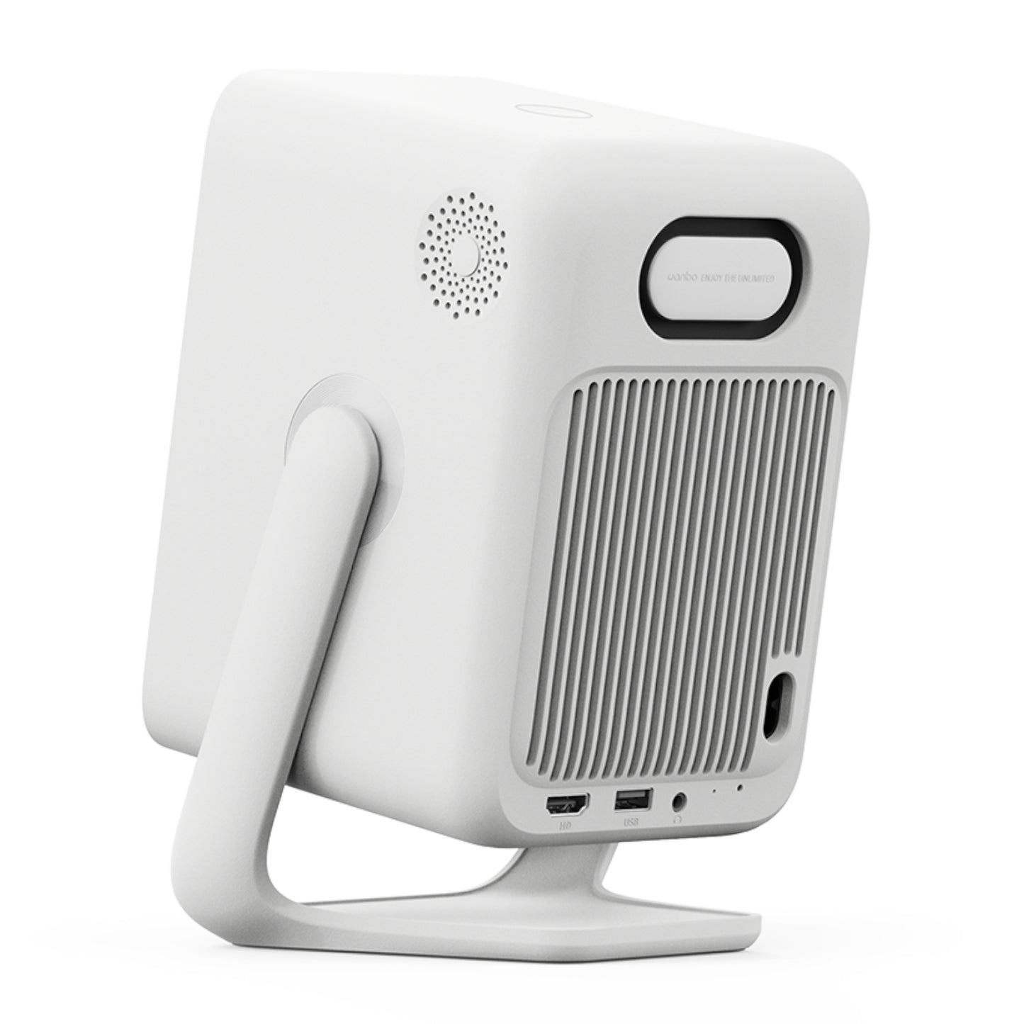 WANBO T2 Ultra – 1080P 500ANSI Android 11 Smart Home Theatre Projector – White - alternate product view 5