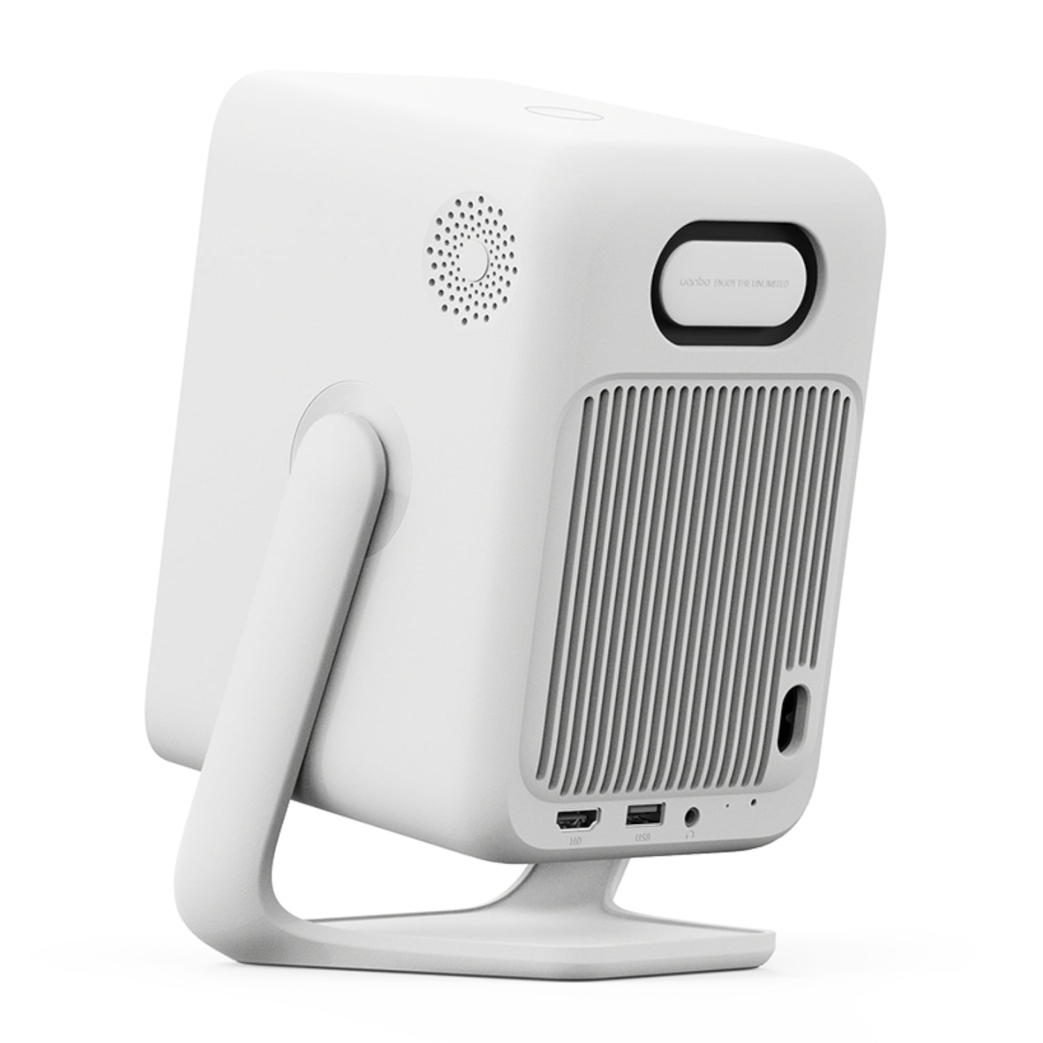 WANBO T2 Ultra – 1080P 500ANSI Android 11 Smart Home Theatre Projector – White - alternate product view 5