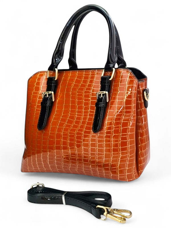Ladies BAG - BROWN ±25×30×12 Cm