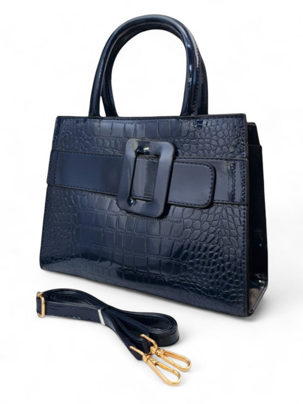 Ladies BAG - NAVY ±20×28×12 Cm