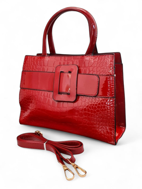 Ladies BAG - RED ±20×28×12 Cm