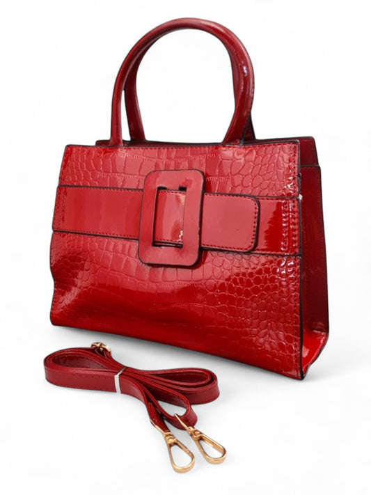 Ladies BAG - RED ±20×28×12 Cm