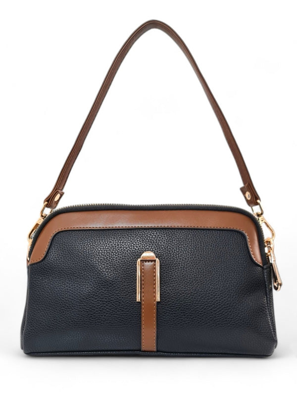 Ladies BAG - BLACK - Straps Included - ±17×26 Cm - Image 3