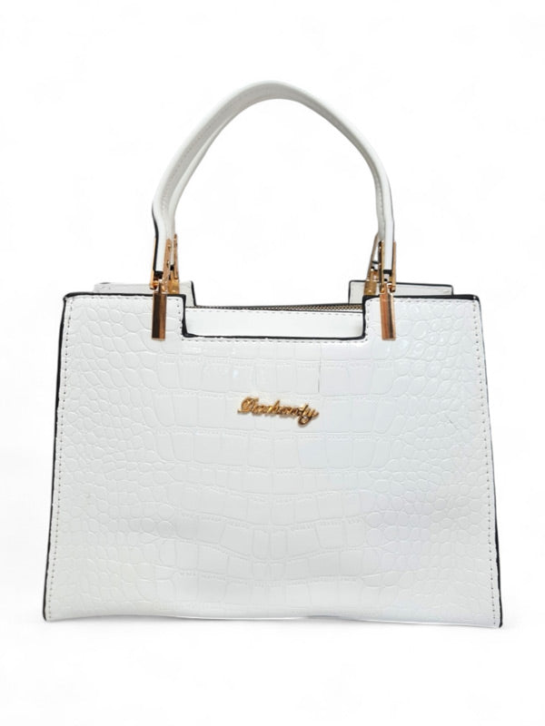 Ladies BAG - WHITE ±21×29×11.5 Cm - Image 3
