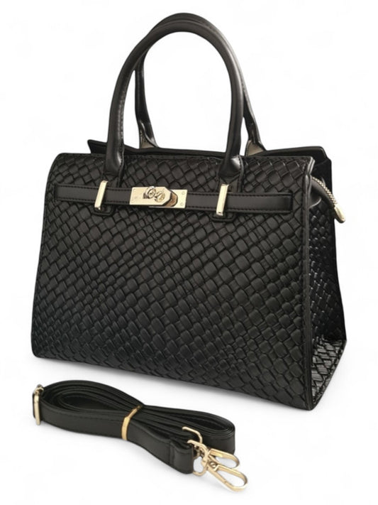 Ladies BAG - BLACK ±21×28×11 Cm