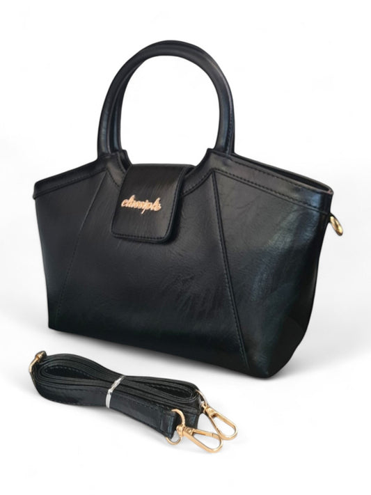 Ladies BAG - BLACK ±22×38×9 Cm