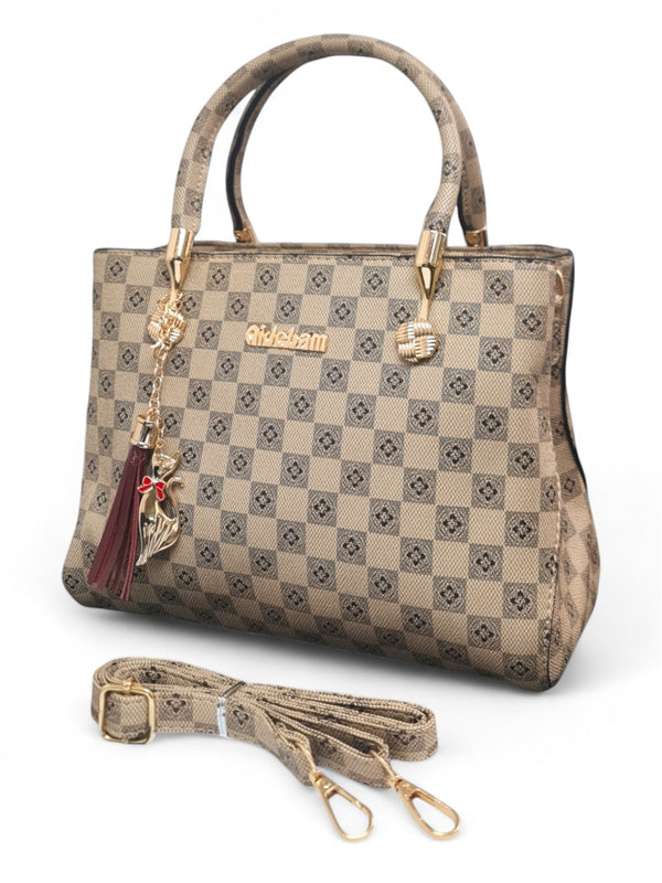 Ladies BAG - BEIGE ±22×28×14 Cm
