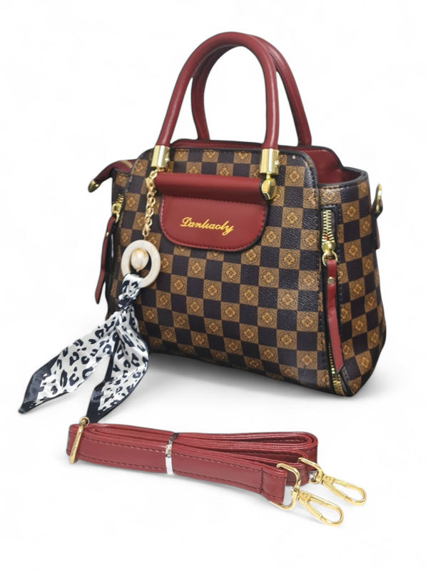 Ladies BAG - RED ±20×24×12 Cm