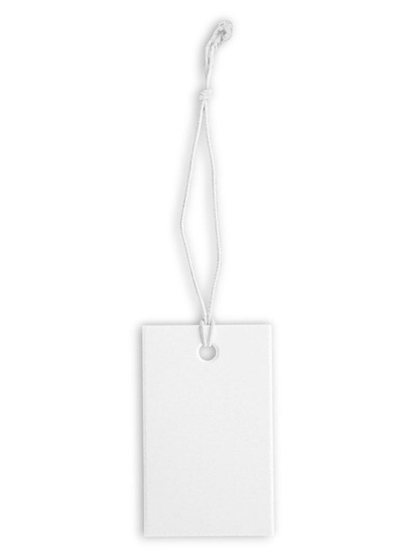 Jewellery Display TAGS - WHITE - ±2.3×3.7 Cm ±200-Piece