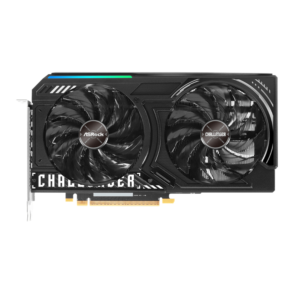 ASRock Intel Arc B580 Challenger OC 12GB GDDR6 192-BIT Graphics Card - alternate product view 2