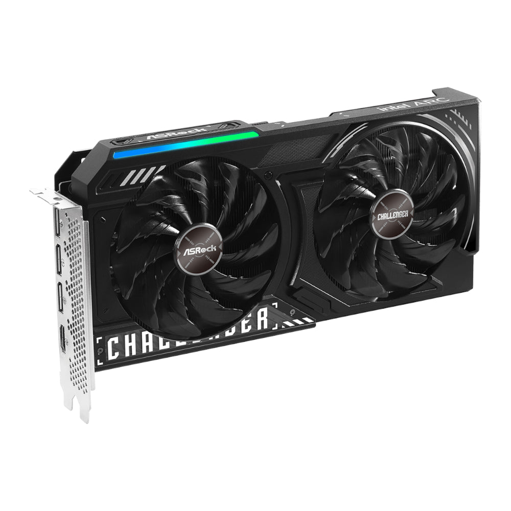 ASRock Intel Arc B580 Challenger OC 12GB GDDR6 192-BIT Graphics Card - alternate product view 3