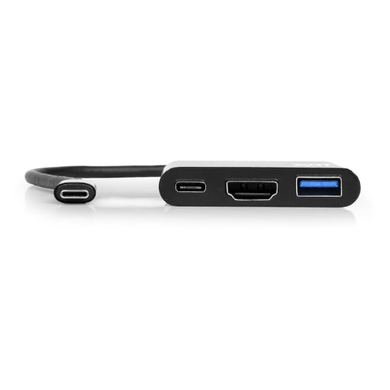 Port USB Type-C to 1 x HDMI / 1 x USB3.0 / 1 x Type-C 60W PD Dock - Black - alternate product view 4