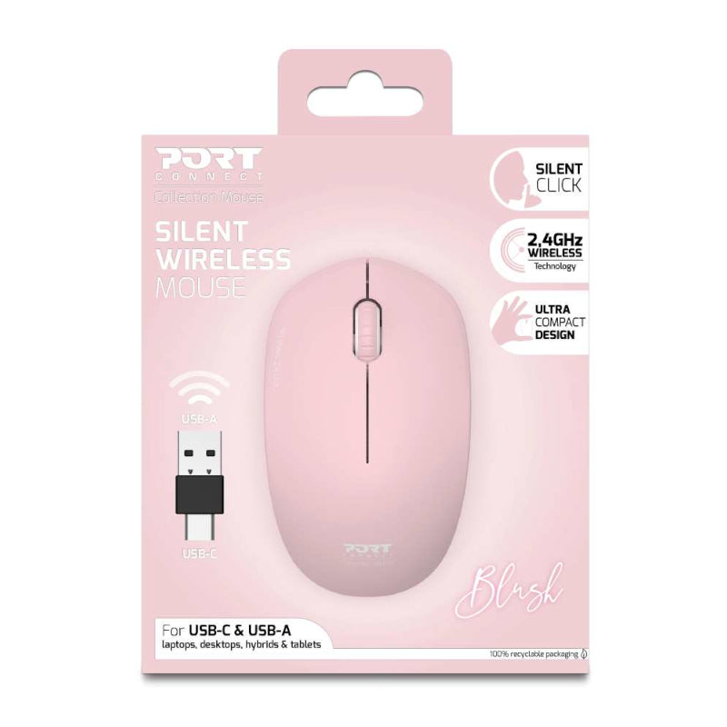 Port Connect MOUSE COLLECTION II WIRELESS Blush - alternate product view 5