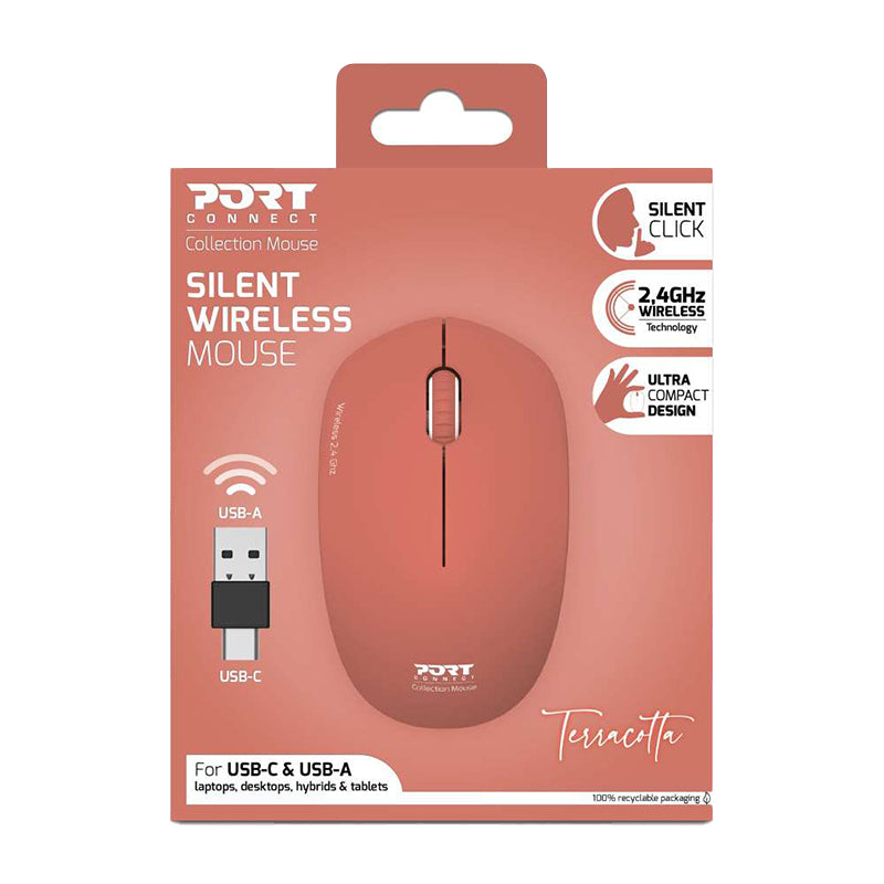 Port Connect MOUSE COLLECTION II WIRELESS Terracota - alternate product view 6
