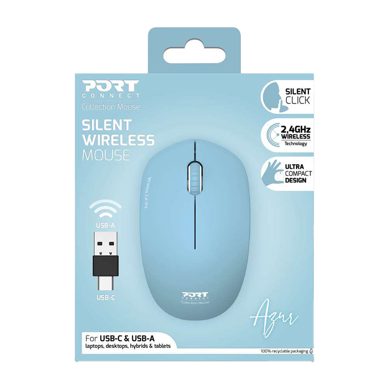 Port Connect MOUSE COLLECTION II WIRELESS Azur - alternate product view 6