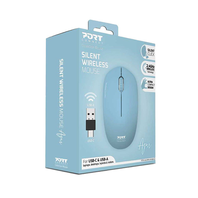 Port Connect MOUSE COLLECTION II WIRELESS Azur - alternate product view 7