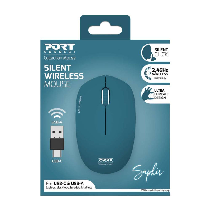 Port Connect MOUSE COLLECTION II WIRELESS Saphir - alternate product view 5