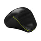 Port Connect Wireless Rechargeable Ergonoc Mouse Bluetooth - Black - alternate product view 4