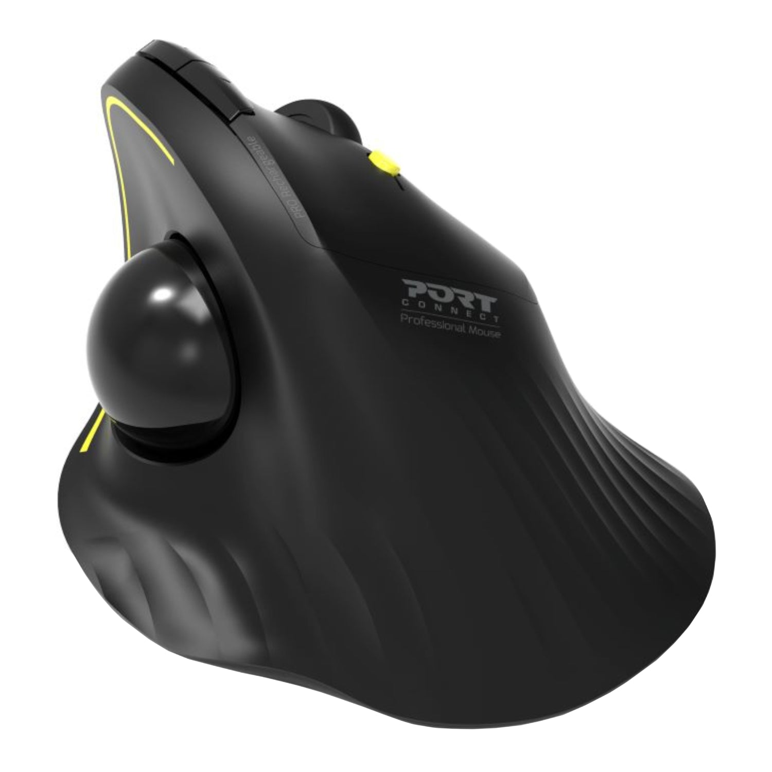 Port Connect Bluetooth + Wireless Rechargeable Ergonomic Trackball Mouse - alternate product view 2