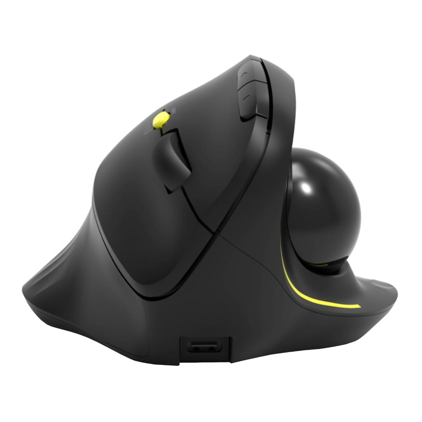 Port Connect Bluetooth + Wireless Rechargeable Ergonomic Trackball Mouse - alternate product view 3