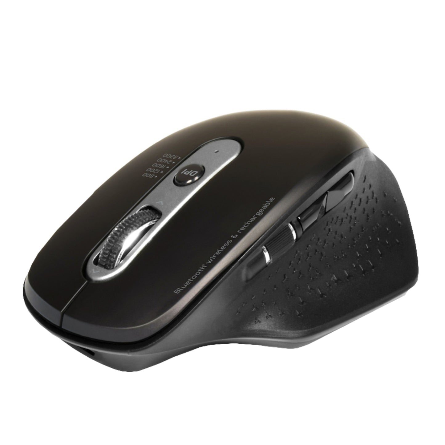 Port Connect Bluetooth Wireless and Rechargeable Executive Mouse - Black - alternate product view 2